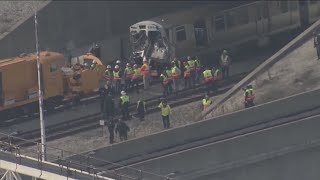 38 injured 23 sent to local hospitals after CTA Yellow Line crash [upl. by Akirahc]