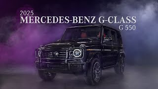 A Sophisticated Drive 2025 MercedesBenz GClass G 550 Walkaround Video [upl. by Hound]