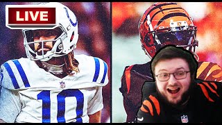 BENGALS FAN REACTS TO THE COLTS VS BENGALS PLAY BY PLAY LIVE [upl. by Burgwell]