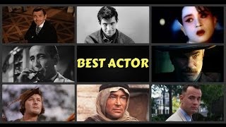 Academy Awards for Best Actor  Deservers 19272013 [upl. by Ailefo]