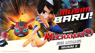 Trailer  Mechamato Siri Animasi  Musim 2  Netflix amp YouTube [upl. by Cyma]