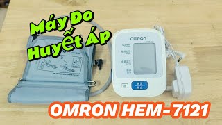 ĐÃ BÁNMáy Đo Huyết Áp OMRON HEM 7121 Hoạt động tốt   Giá 400k kèm nguồn Adapter 6v [upl. by Buskirk797]