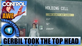 Control DLC AWE  Gerbil Took the Top Head Side Mission  Find the Head  Gameplay Walkthrough [upl. by Corenda819]