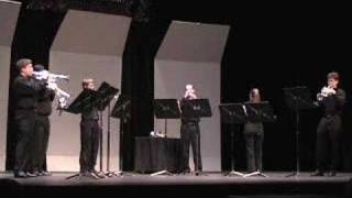 The Juilliard School Trumpet Ensemble NTC SemiFinals 2007 [upl. by Yllet]