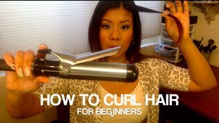 How to Curl Hair for beginners [upl. by Otinauj]