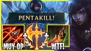 😱¡BRUTAL PENTAKILL CON LA NUEVA BUILD MAS ASQUEROSA DEL JUEGO APHELIOS NO TIENE SENTIDO [upl. by Eob]