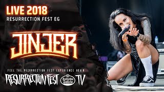 Jinjer  Live at Resurrection Fest EG 2018 Viveiro Spain Full Show ProShot [upl. by Attenyl]