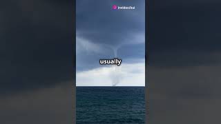 Water Spouts Natures Twisters Over Water science facts education [upl. by Therine]