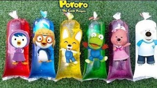 Pororo Bermain jus Warna Warni Bersama Crong Edy Poby HaryLoopy Patty tong tong hary [upl. by Laeno]