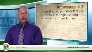 Bad Credit Auto Loan Terminology  Repossession [upl. by Erreipnaej932]