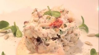 California Crab Salad  Gourmet Recipes [upl. by Parthen]