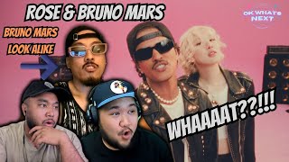 ROSÉ amp Bruno Mars  APT Official Music Video  Reaction [upl. by Ymmaj]