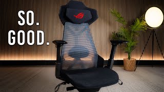 ASUS ROG Destrier Chair DESTROYS ALL Gaming ChairsIF you can find it [upl. by Nathalie]