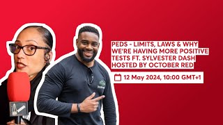 PEDS  LIMITS LAWS amp WHY WERE HAVING MORE POSITIVE TESTS FT SYLVESTER DASH HOSTED BY OCTOBER RED [upl. by Aicemaj]