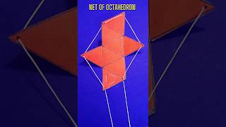 Net of an Octahedron  Pull Up Nets  Math maths [upl. by Hoo]