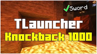 How To Get Knockback 1000 Stick in Minecraft Tlauncher 1201 [upl. by Mila633]