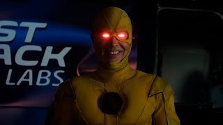 ReverseFlash Powers and Fight Scenes  The Flash Season 4  8 [upl. by Virgie]