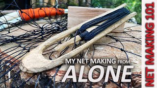 Net Making for Beginners  ALONE Season 8 [upl. by Soisatsana]