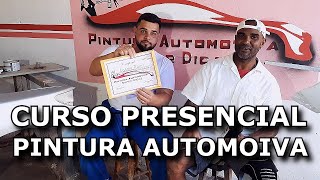 CURSO PRESENCIAL PINTURA AUTOMOTIVA SUPER DICAS [upl. by Esinaej]