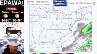 Monday October 14th 2024 video forecast [upl. by Gnud470]