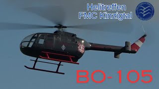 RC HELICOPTER BO105 1FCKFOOTBALL Helitreffen Kinzigtal 2024 [upl. by Hcir]