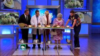 Mama Takes Mystery Food Challenge  The Doctors [upl. by Lissie]