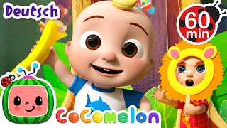 Das TiereRateLied  CoComelon  JJs Animal Time Deutsch  Cartoons und Kinderlieder [upl. by Matless]