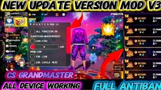 free fire hunter V4 mod download APK main ID safe download link description mein hai [upl. by Etnasa]