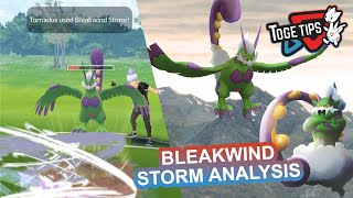 How Good is Bleakwind Storm Tornadus  Pokemon Go Analysis [upl. by Tabber]