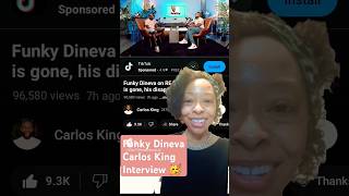 Funky Dineva Carlos King Interview Talk Tea GIF 🔥🥳 elaytv funkydineva carlosking August 6 2024 [upl. by Anialahs]