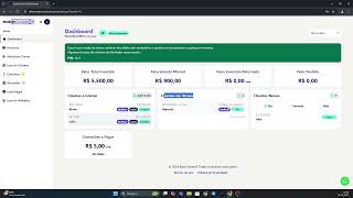 GDC Gerenciador de Cobrança Introdução Dashboard [upl. by Hcahsem]