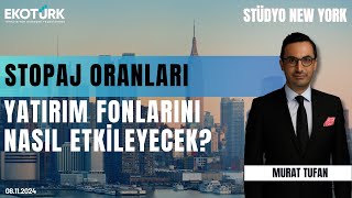 Stopaj oranları yatırım fonlarını nasıl etkileyecek  Stüdyo New York  Onur Duygu  Murat Tufan [upl. by Daggna]