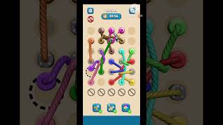 Very Tough level  Untwisting the rope new satisfying mobile gaming video viralvideo [upl. by Cheryl]