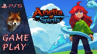 Arietta of Spirits  Gameplay Découverte sur PS5 [upl. by Llertram995]