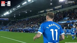 Toni Martinez Goal Deportivo Alaves vs Real Valladolid 10 Goals and Extended Highlights [upl. by Giardap]