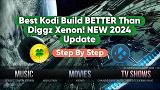 Best Kodi Build BETTER Than Diggz Xenon NEW 2024 Update [upl. by Lombard]