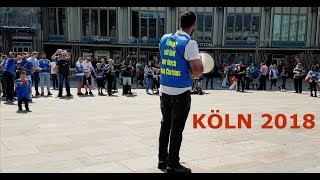 ⭕️Evangelisation Köln 2018 werdelichtde🔴 [upl. by Zalea56]