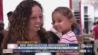 New immunization required for Nevada students next school year [upl. by Enrobyalc]