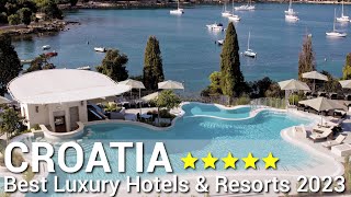 TOP 10 Best Luxury 5 Star Hotels And Resorts In CROATIA 2023 PART 2 [upl. by Nanni]