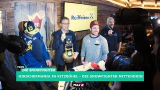 HIRSCHERMANIA in Kitzbühel  Die quotSnowfighterquot mittendrin VLOG2 [upl. by Novick]