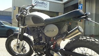 Bullit Hero 125 Scrambler wwwroosterscccom [upl. by Freed]