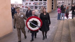 Ceuta rinde homenaje a los difuntos y recuerda a las víctimas de la DANA [upl. by Budge230]