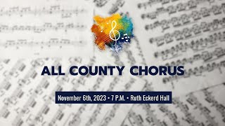 All County Chorus at Ruth Eckerd Hall [upl. by Ardnaik]