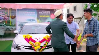 toyota Glanza 2024  Glanza car delivery cinematic video  Vinayak kalubarme  NS Production [upl. by Llecrad200]