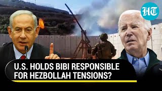 Israel Vs Hezbollah Netanyahu Hampering Bid To Calm Tensions With IranBacked Group US’ Big Hint [upl. by Yole96]