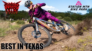 BEST BIKE PARK IN TEXAS  Station Mountain Bike Park Now Open Marble Falls Texas [upl. by Yance]