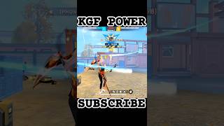 KGF PRO POWER IN FF freefire gaming shorts [upl. by Dronski556]