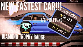 12 MILLE TUNE SETUP Diamond trophy badge  Pixel Car Racer [upl. by Eelhsa]