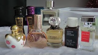 Perfumes usados na semana [upl. by Leavy]