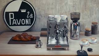 La Pavoni New Cellini Evolution Espressomachine [upl. by Sad]